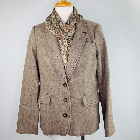 Eva Laurel New York vintage Blouse Petite Size 6 - Picture 8 of 8